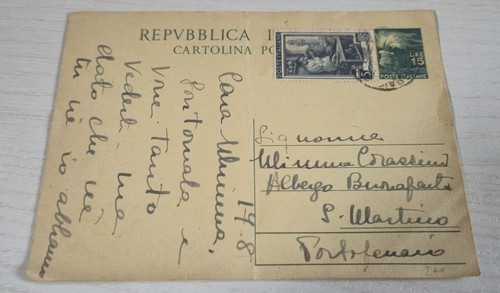 Cartolina epoca portovenere - d'epoca,
