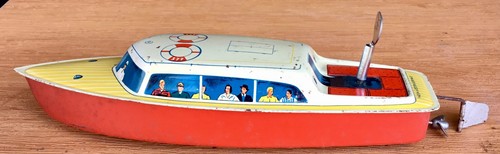 Tin toy giocattolo latta boat - tin,