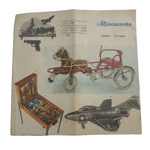 Catalogo vintage giocattolo - vintage,