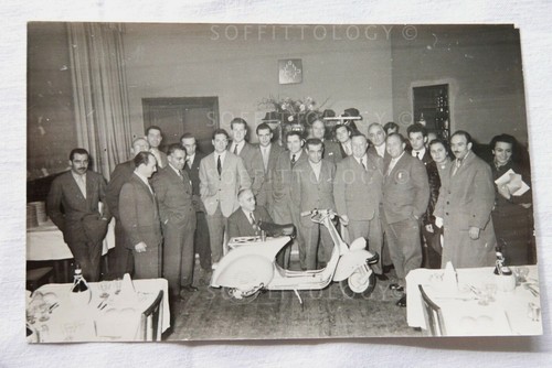 Vecchia foto vespa - vecchia,