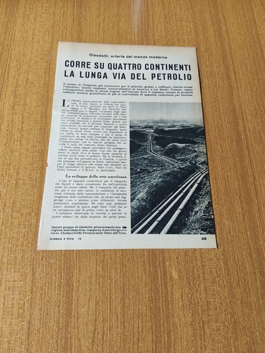 1950 oleodotti mezzo - mezzo, di