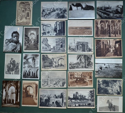 Libia lotto 25 cartoline - di,