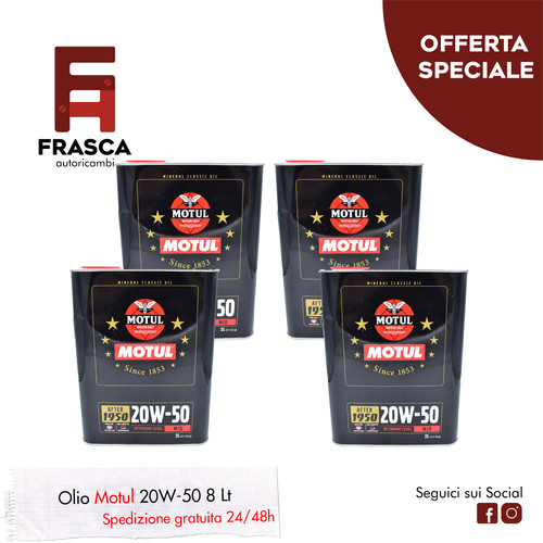 Olio motore 20w50 - motore,