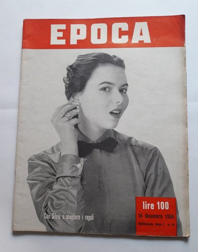 Epoca 1950 10 magazine - n.,