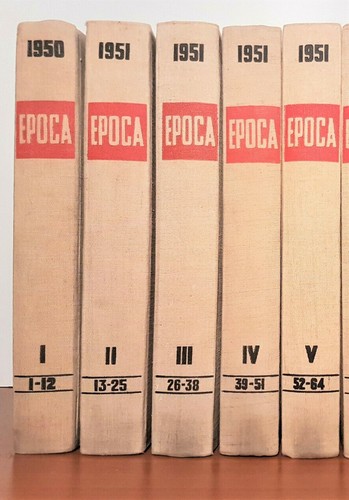 Lotto volumi rivista epoca - rivista,