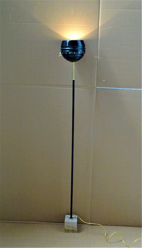 Lampada terra metallo - da, in