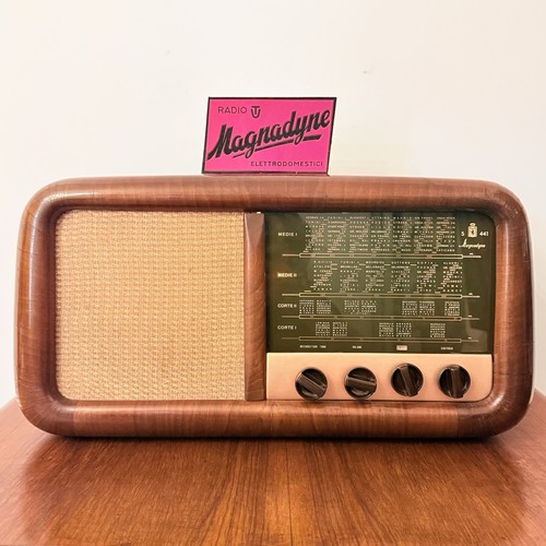 Radio vintage magnadyne - vintage, s441