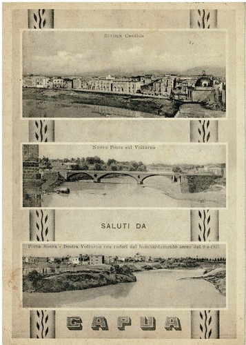 Cartolina epoca saluti da - d'epoca,
