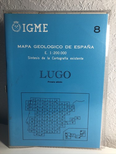 Igme mapa geologico espana - mapa, de