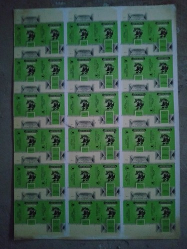 Foglio intero pubblicitario