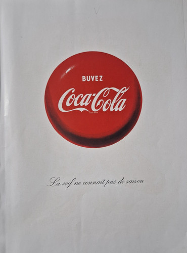 Pubblicità coca cola 1950 - coca-cola,