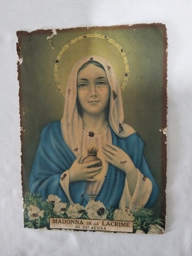 Antico quadro madonna - quadro, delle
